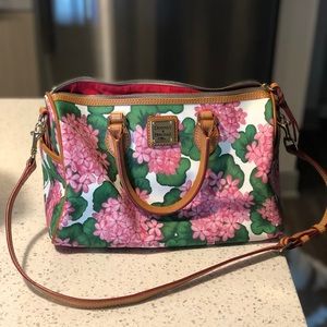 Dooney & Bourke Pink Hydrangea Purse set